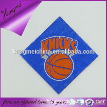 Personal basketball patches embroidery sportswear badge for junior